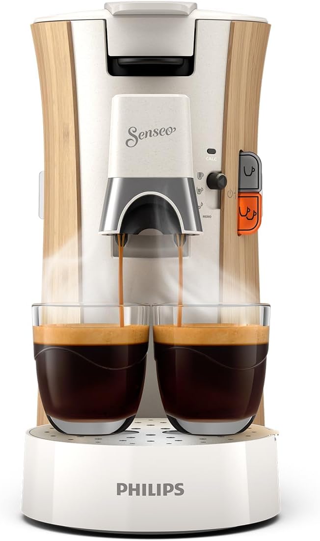 PHILIPS SENSEO Select cafetière à dosette, 2 tasses, Noire
