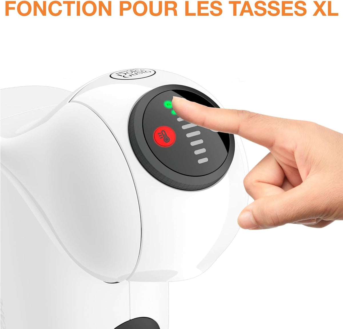 Krups - Nescafé Dolce Gusto Genio S Machine à café 0,8 L - 15 bars - Blanc