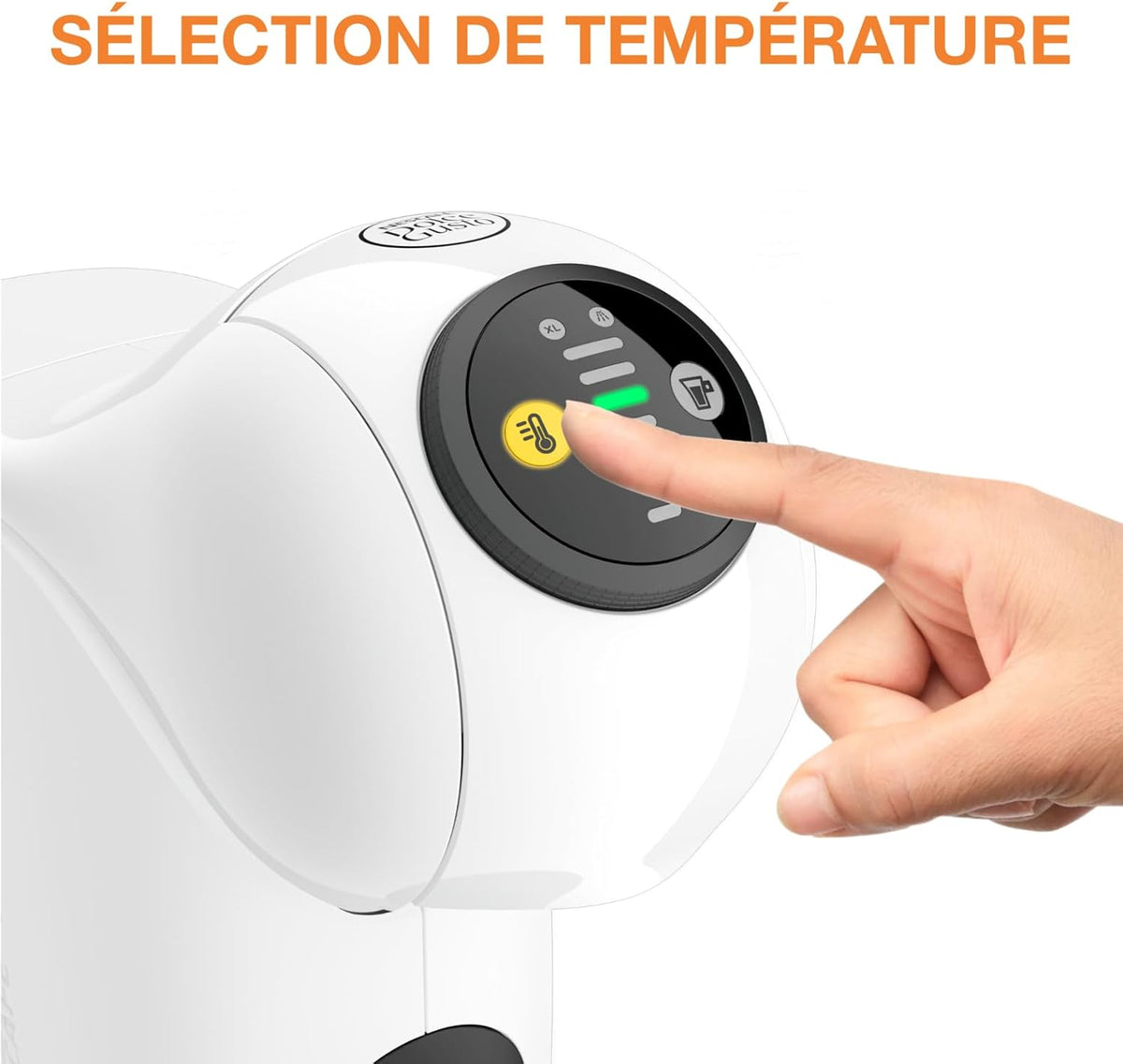 Krups - Nescafé Dolce Gusto Genio S Machine à café 0,8 L - 15 bars - Blanc