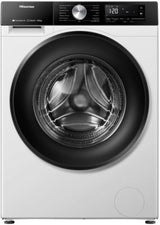 Lave linge séchant hublot HISENSE WD3S8043BW3 - 8/5 kg - 1400 tr/min - Classe D - Moteur Inverter - Connecté