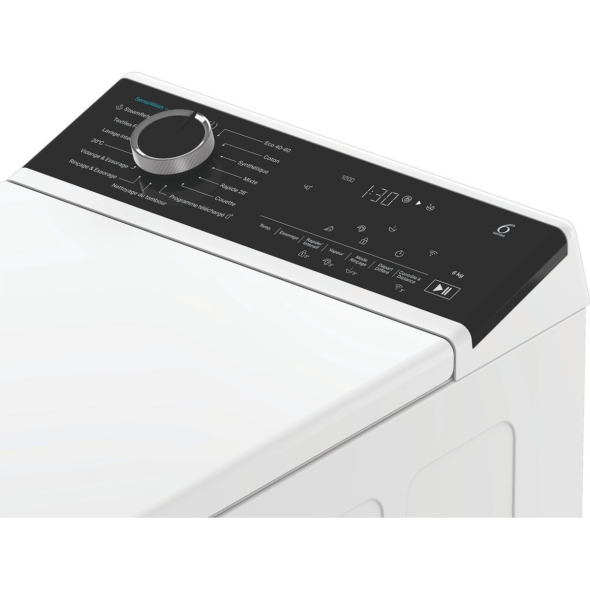 Lave linge top TW621CSILENCEFR 6 kg - vue 5