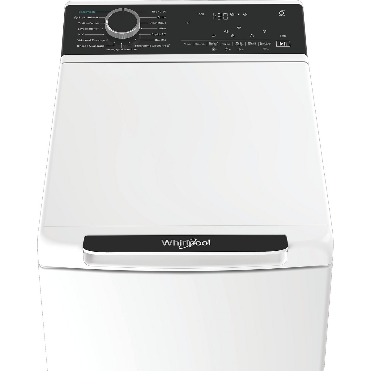 Lave linge top TW621CSILENCEFR 6 kg - vue 6