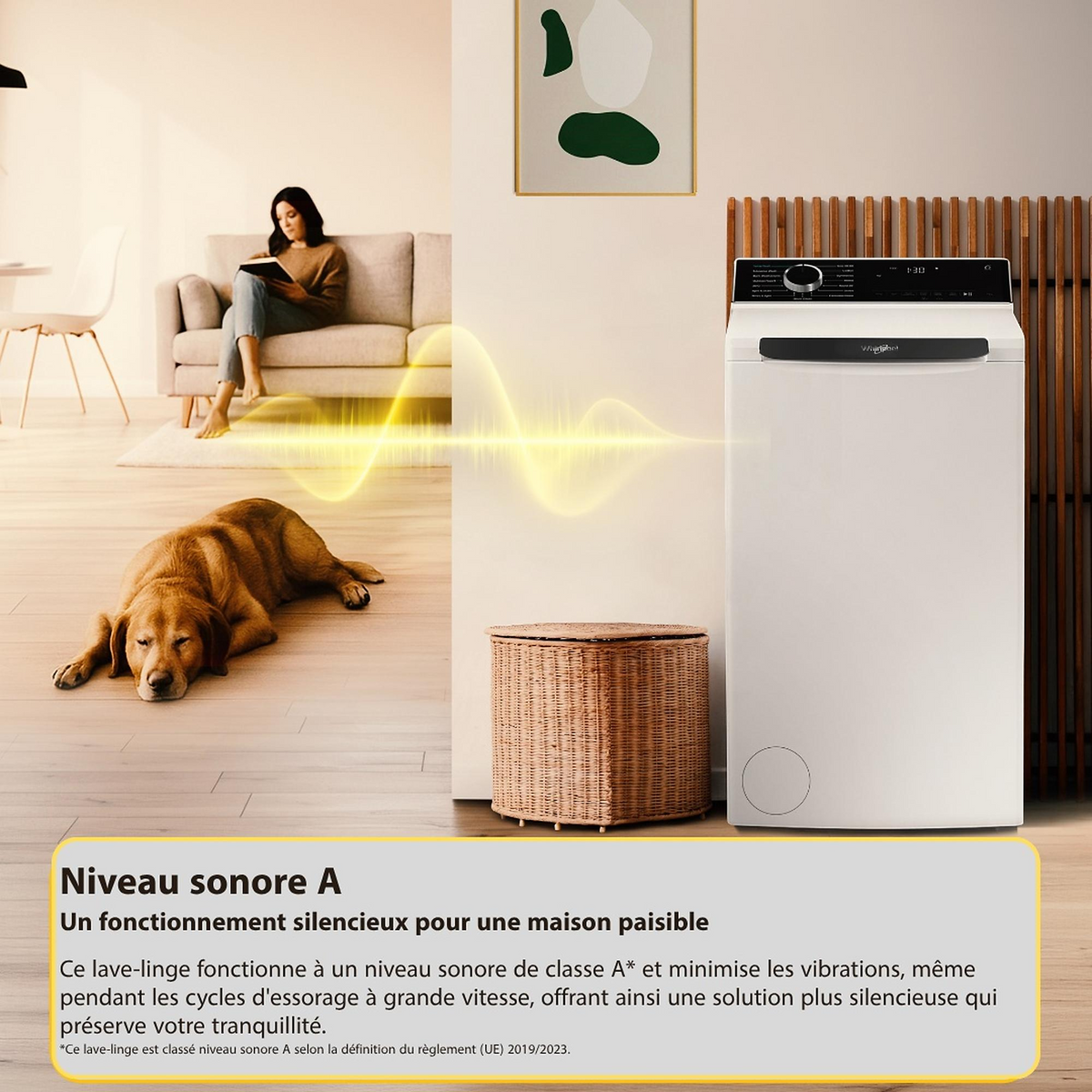 Lave linge top TW621CSILENCEFR 6 kg - vue 8