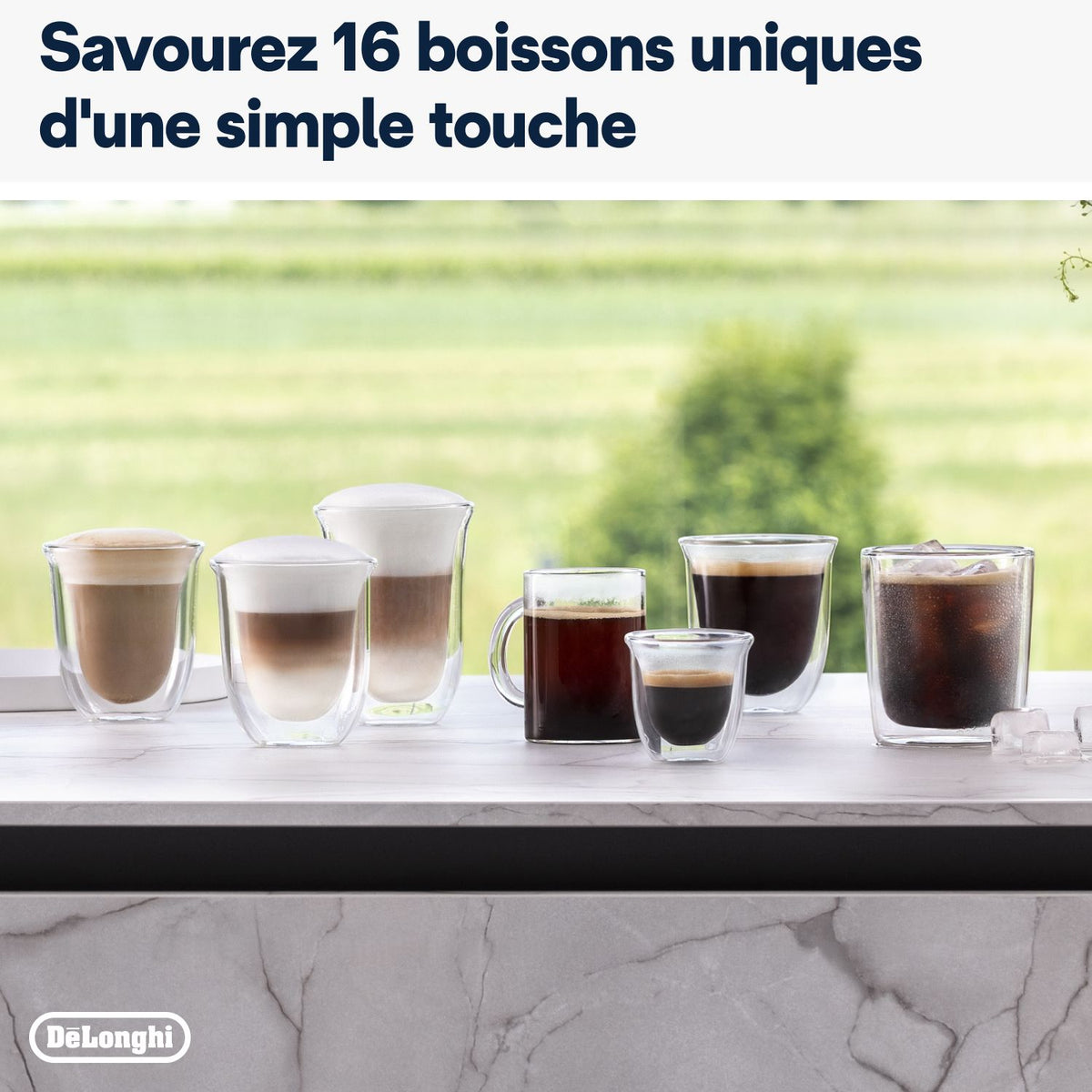 Expresso Broyeur DELONGHI FEB4455.G Rivelia Latte Gris