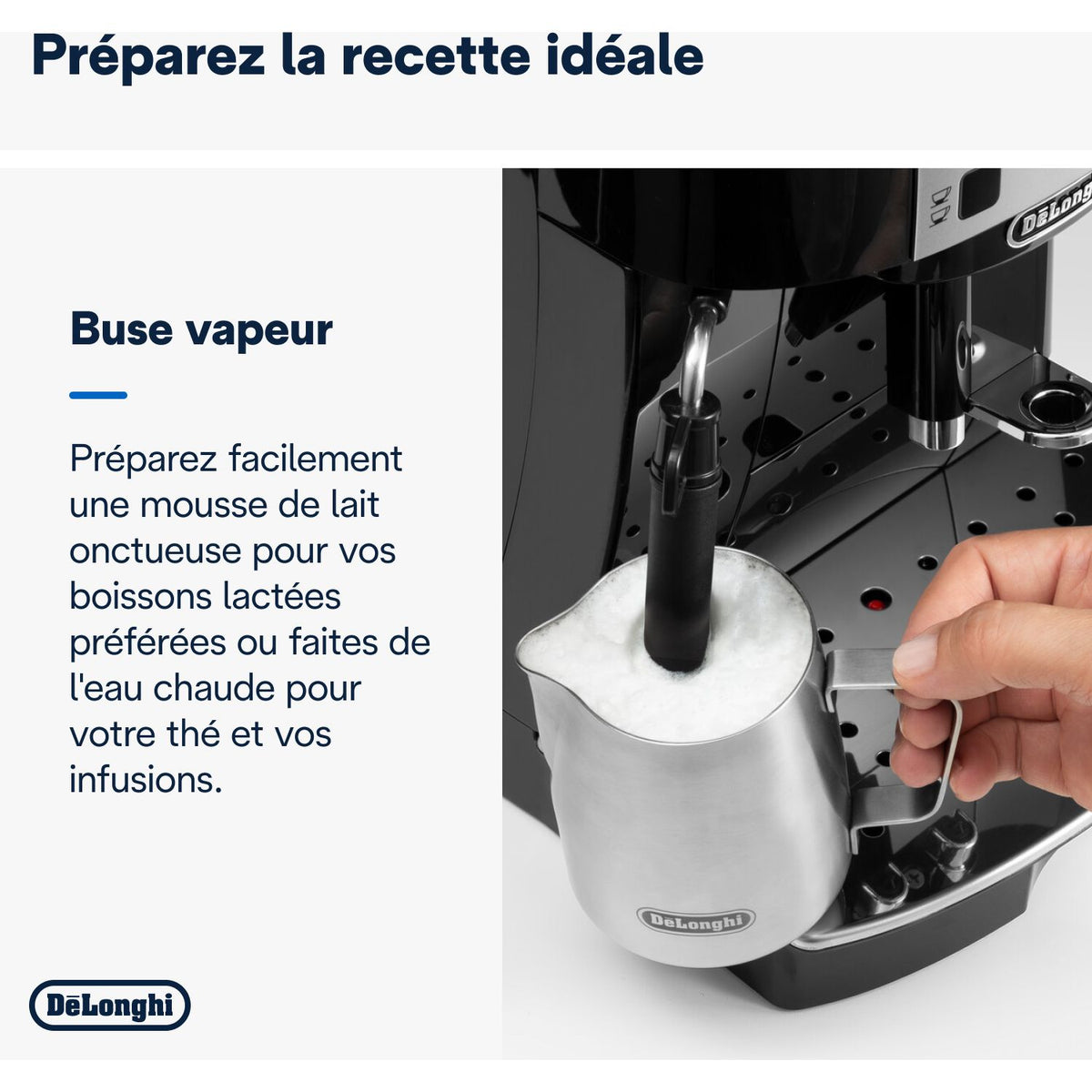 Expresso Broyeur DELONGHI Magnifica S ECAM 22.140.B noir