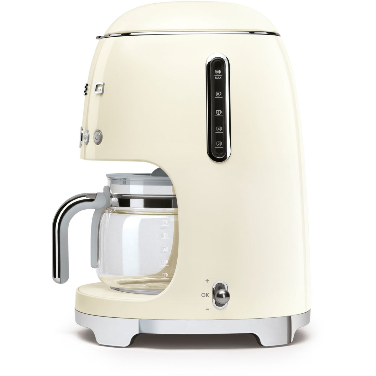 Cafetière filtre SMEG DCF02CREU creme
