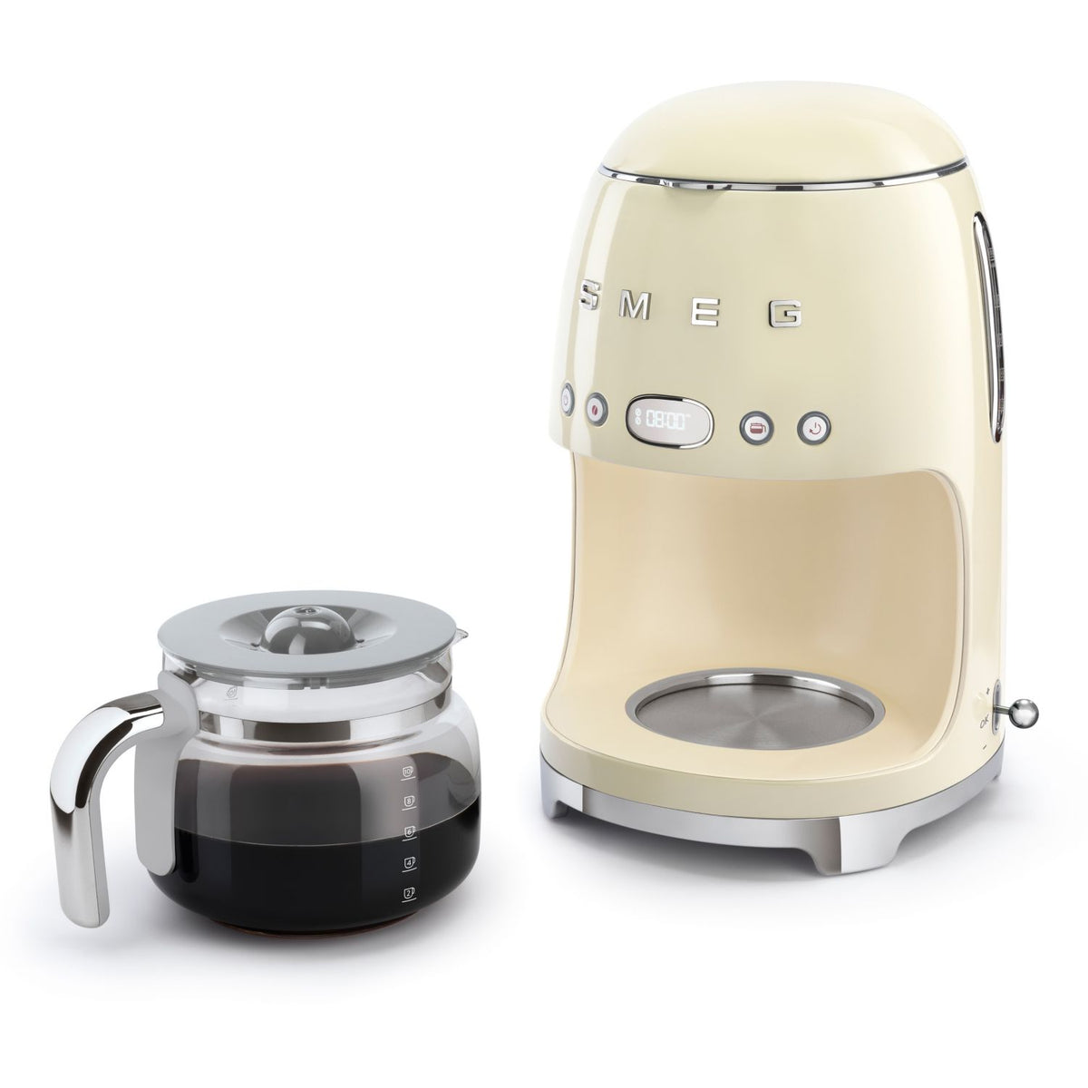 Cafetière filtre SMEG DCF02CREU creme