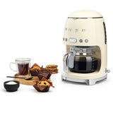 Cafetière filtre SMEG DCF02CREU creme